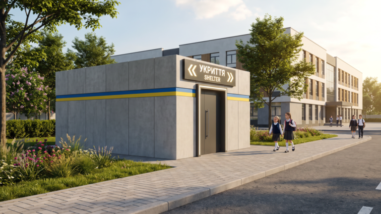 Мобільні укриття для школярів